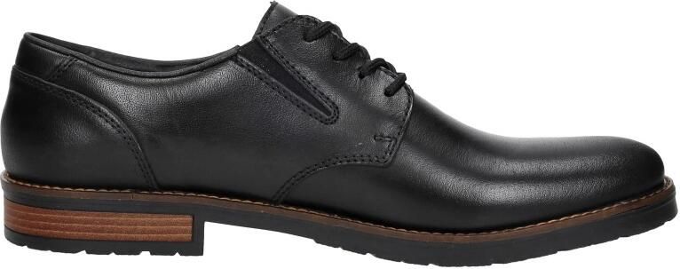 Rieker Klassieke leren veterschoen Black Heren - Foto 9