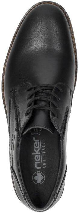 Rieker Klassieke leren veterschoen Black Heren - Foto 10