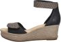 Rieker Sandalen Dames Zwart - Thumbnail 1