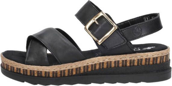 Rieker Sandalen Plat