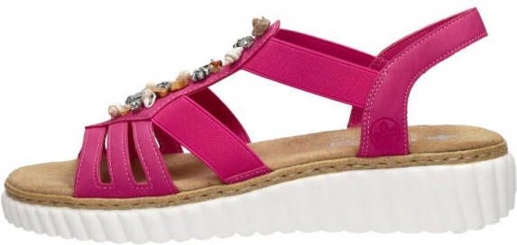 Rieker Sandalen Plat