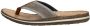 Rieker Teenslippers zomerschoen slippers poolslides badschoen met leren binnenzool - Thumbnail 2