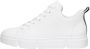 Rieker Witte Leren Sneaker voor Dames White Dames - Thumbnail 2