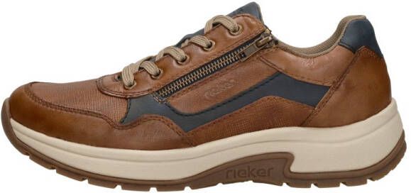 Rieker Sneakers lage schoen vrijetijdsschoen veterschoen in comfortabele vorm