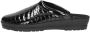 Rohde Pantoffels zwart Synthetisch Dames - Thumbnail 3