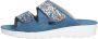 Rohde 1403 Volwassenen Dames slippers Kleur Blauw - Thumbnail 2