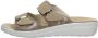 Rohde 5732 Volwassenen Dames slippers Kleur Wit beige - Thumbnail 2