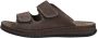 Rohde 6241 Volwassenen Heren slippers Bruin - Thumbnail 2