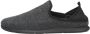 Rohde Pantoffels Grijs Textiel 370437 Heren Textiel - Thumbnail 3