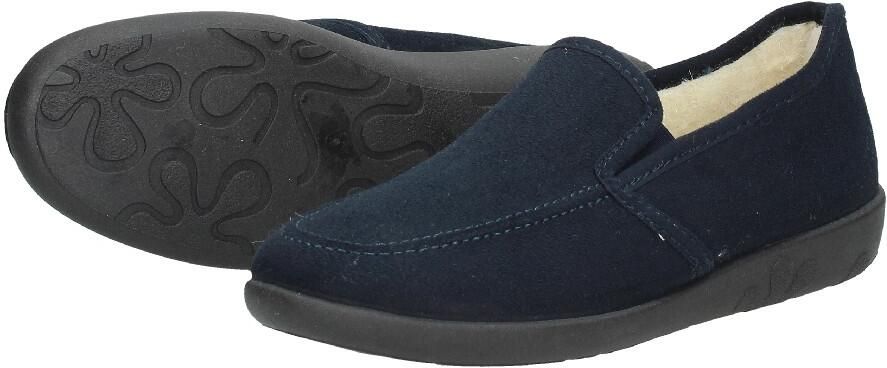 Rohde Elegante blauwe pantoffel met witte voering Blue Dames - Foto 10