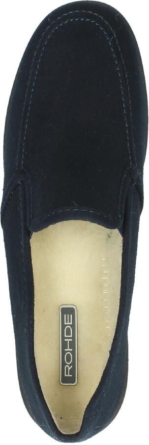 Rohde Elegante blauwe pantoffel met witte voering Blue Dames - Foto 11