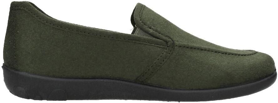 Rohde Warme Groene Suède Pantoffel voor Dames Green