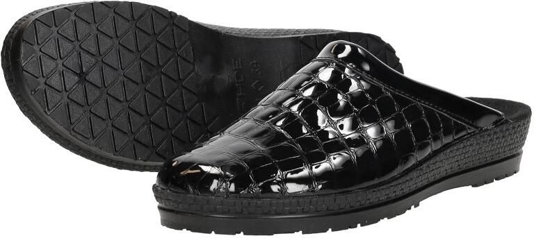 ROHDE Huisschoenen 'Dames pantoffels' zwart - Foto 8