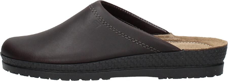 Rohde Heren Pantoffels in Leder (Zwart) - Foto 4