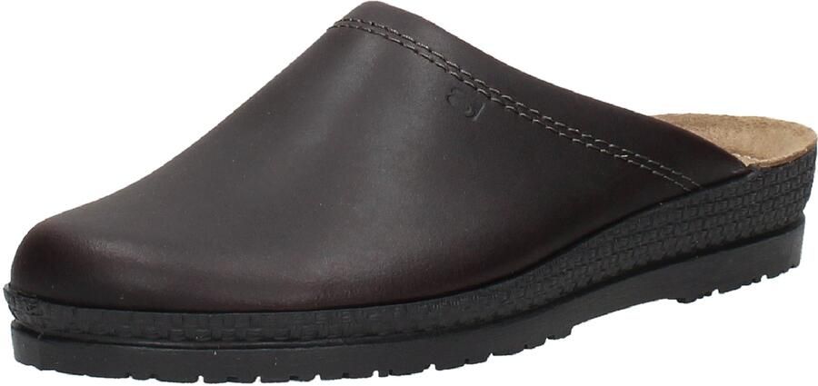 Rohde Heren Pantoffels in Leder (Zwart) - Foto 5