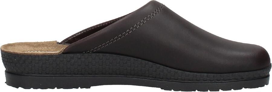 Rohde Heren Pantoffels in Leder (Zwart) - Foto 10