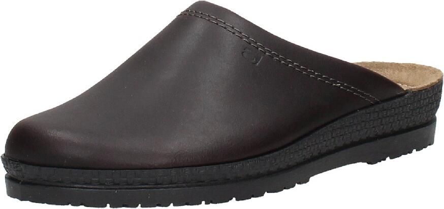 Rohde Heren Pantoffels in Leder (Zwart) - Foto 6