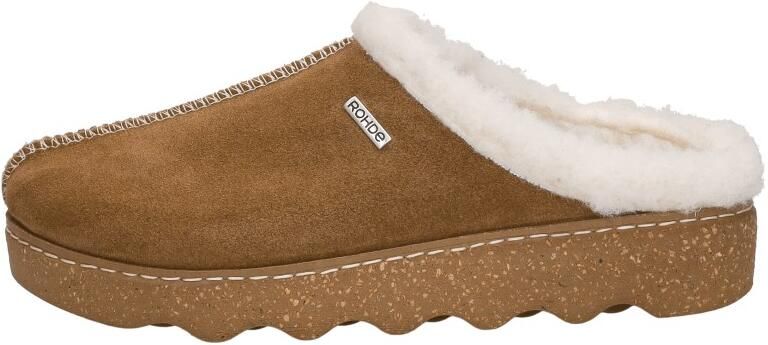 Rohde Pantoffels FOGGIA-D Pantoffel clog met uitneembare binnenzool van schapenvacht - Foto 14