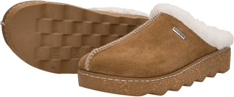 Rohde Pantoffels FOGGIA-D Pantoffel clog met uitneembare binnenzool van schapenvacht - Foto 16