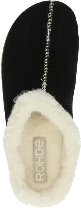 Rohde Pantoffels FOGGIA-D Pantoffel clog met uitneembare binnenzool van schapenvacht - Foto 9