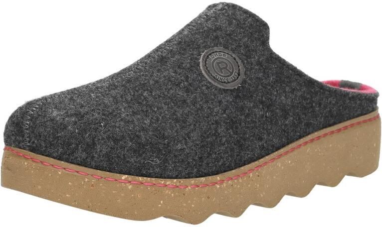 Rohde Pantoffels Foggia Pantoffel slof clog huis-slipper met profielzool - Foto 6