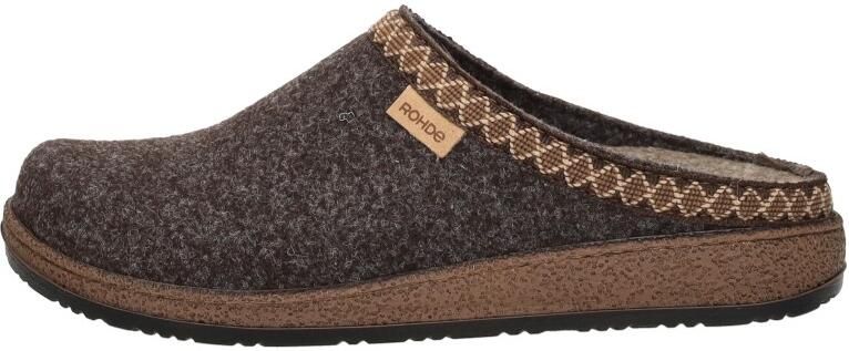 Rohde NOVARA CLOG Dames Muiltjes van Vilt 6425 Bruin - Foto 9