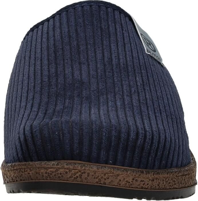 Rohde 6786 55 Pantoffel Open Sloffen Blauw Rib Textiel Heren Blauw - Foto 4