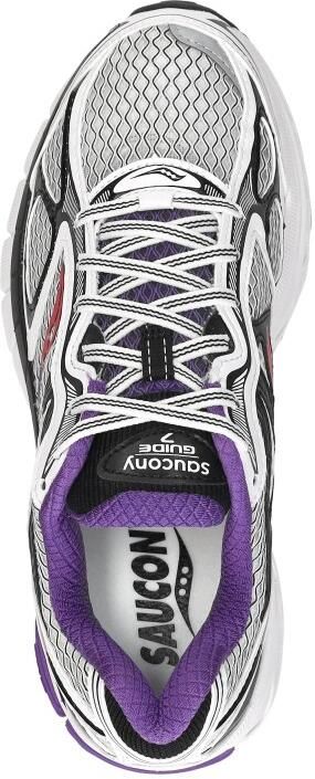 Saucony Dames Sneakers Progrid Guide 7 White drupe Wit - Foto 8