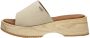 Shabbies Amsterdam Shabbies 170020299 Shs1332 Slippers Dames Beige - Thumbnail 2