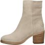 Shabbies Amsterdam Shabbies 183020354 Shs1378 Enkellaarsjes Enkelboots met rits Dames Beige - Thumbnail 3