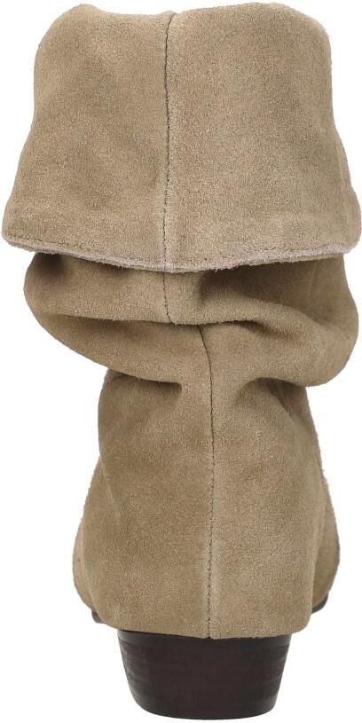 Shoecolate Enkellaarsjes Hak Enkellaarsjes Hak beige - Foto 4