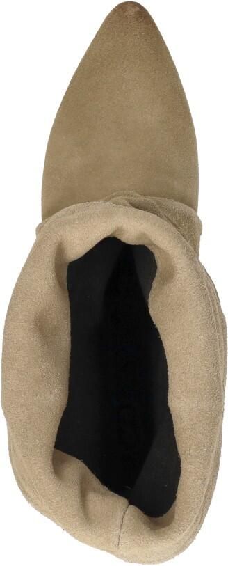 Shoecolate Enkellaarsjes Hak Enkellaarsjes Hak beige - Foto 6