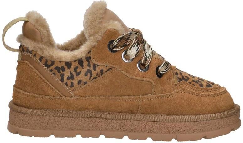 Shoecolate Veterschoenen Laag Veterschoenen Laag Cognac - Foto 2