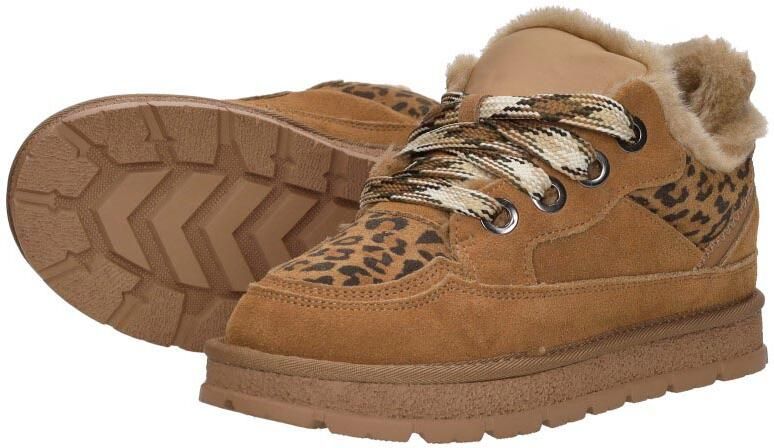 Shoecolate Veterschoenen Laag Veterschoenen Laag cognac - Foto 3