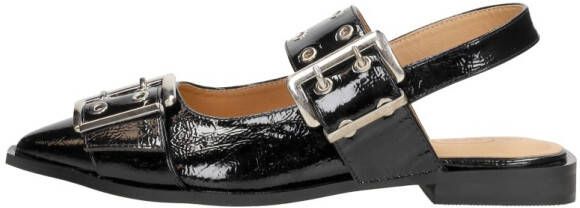 Shoecolate Slingbacks Zwartlak