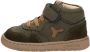 Shoesme Baby Babysneakers Jongens Dark Green Leer - Thumbnail 2