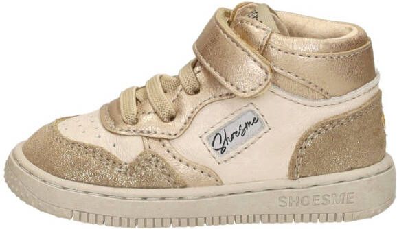 Shoesme leren sneakers goud beige Meisjes Leer Meerkleurig 23 - Foto 5