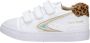 Shoesme Sh22s016 Lage sneakers Leren Sneaker Wit - Thumbnail 4