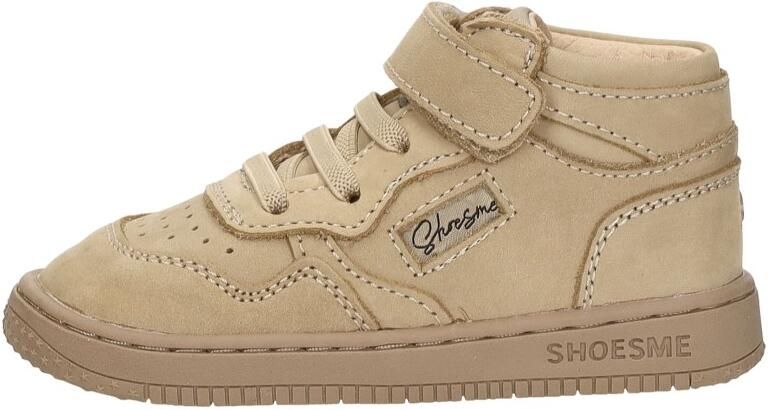 Shoesme Taupe Basket Sneakertje Sneakers Kinderen Unisex Taupe Nubuck - Foto 5