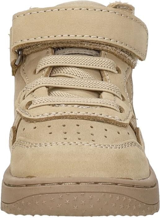 Shoesme Taupe Basket Sneakertje Sneakers Kinderen Unisex Taupe Nubuck - Foto 7