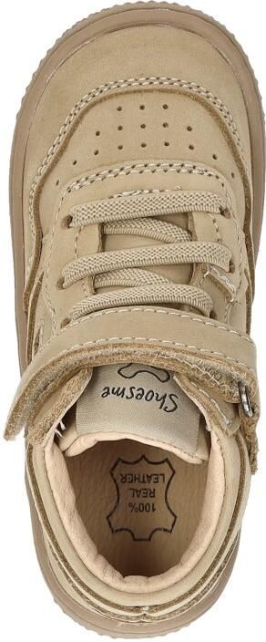 Shoesme Taupe Basket Sneakertje Sneakers Kinderen Unisex Taupe Nubuck - Foto 10