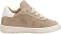Shoesme Taupe Suède Sneakertje Sneakers Kinderen Unisex Taupe Suède - Bruin