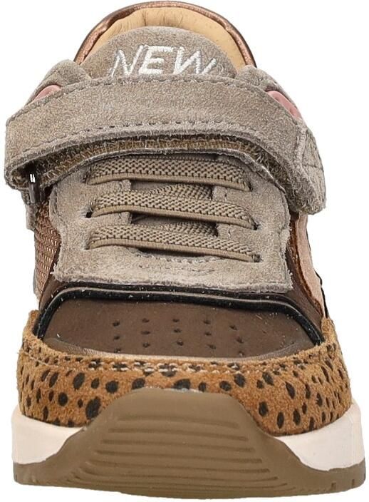 Shoesme leren sneakers brons zwart Meisjes Leer Meerkleurig 23 - Foto 7