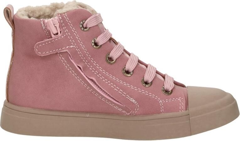 Shoesme Unicorn Veterboots roze Leer Kinderschoenen - Foto 10