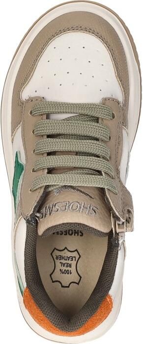 Shoesme NO25W015-B JongensLage schoenenKindersneakers Wit beige - Foto 7