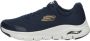 Skechers Comfortabele Arch Fit Sneaker in Donkerblauw Blue Heren - Thumbnail 2