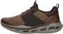 Skechers Arch Fit Orvan Pollick Heren Instappers Bruin - Thumbnail 3