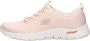 Skechers Arch Fit Vista Gleaming Dames Sneakers Roze - Thumbnail 2