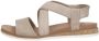 Skechers Bobs Desert Kiss Low Sandalen Plat Beige - Thumbnail 2
