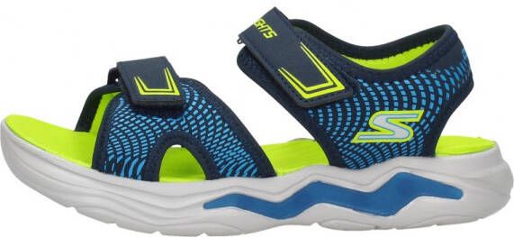 Skechers Erupters 4 sandalen met lichtjes blauw Jongens Imitatieleer Meerkleurig 29 - Foto 3